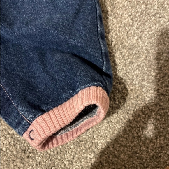 Vintage Bon Jour kids denim romper size 24 months - Picture 7 of 8